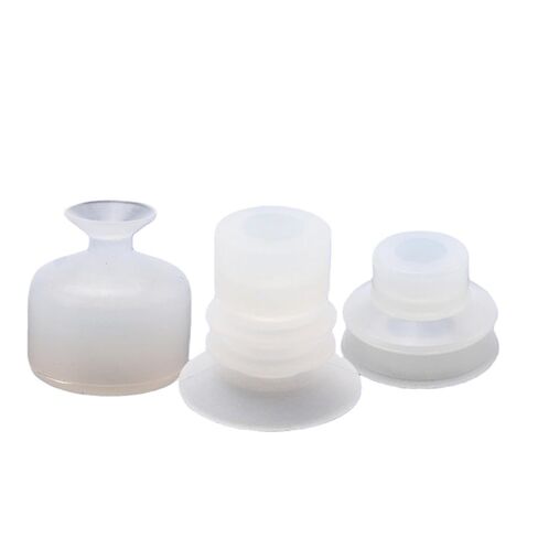 10pcs Small Head Double Layer Vacuum Pneumatic Components Silicone Sucker DP-S Industrial Silicone Strong Suction Cups Nozzle(DP-S10) in Saudi Arabia