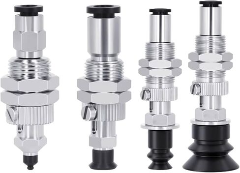 1Pcs VPC-2/3/4/6/8/10/15/20/30/40/50RN-4J/6J Metal Connecting Rod Black NBR Industry Vacuum Suction Cup Set(VPC50RN6J) in Saudi Arabia