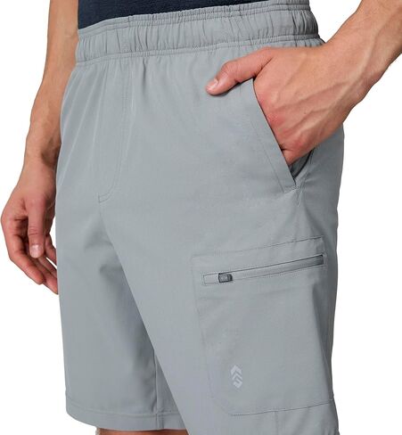 Free Country Athletic Men's Gym Workout Shorts Quick Dry with Pockets Running Stretch Tennis Basketball Shorts for Mens-Tech in Saudi Arabia