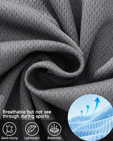 AIMPACT Mens Mesh Shorts with Zipper Pockets 3/5 Inch Running Gym Athletic Workout Jogging Shorts Lightweight Quick Dry in Saudi Arabia