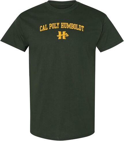 تي شيرت UGP Campus Apparel California Polytechnic University Humboldt Lumberjacks بشعار قوس in Kuwait