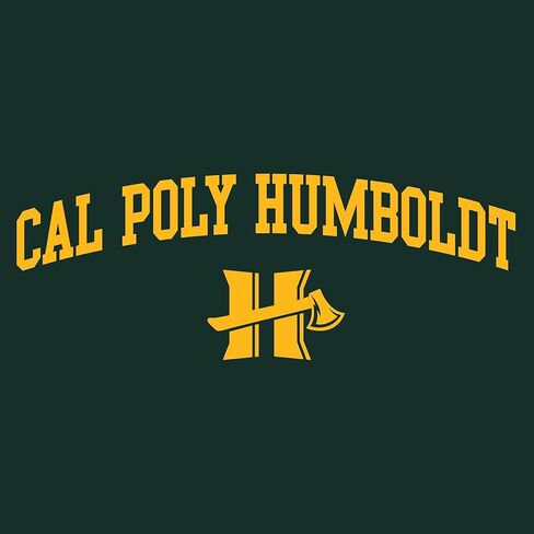 تي شيرت UGP Campus Apparel California Polytechnic University Humboldt Lumberjacks بشعار قوس in Kuwait