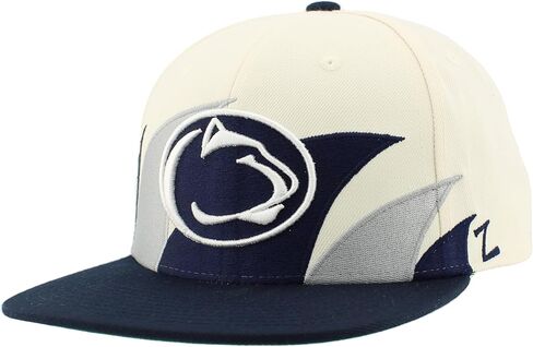 قبعة ZHATS Standard NCAA مرخصة رسميًا، قبعة Snapback Z11 Retro Sharktooth، لون الفريق، مقاس واحد in Saudi Arabia