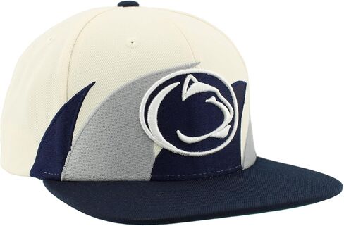 قبعة ZHATS Standard NCAA مرخصة رسميًا، قبعة Snapback Z11 Retro Sharktooth، لون الفريق، مقاس واحد in Saudi Arabia