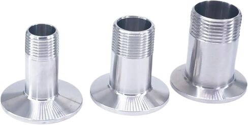 1PC 1" NPT Male x 1.5" Tri Clamp 304 Stainless Steel Ferrule Fitting Home Brew Beer IHNIEAEW in Saudi Arabia