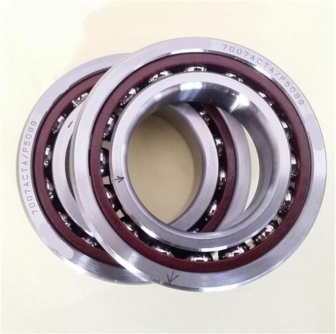1pair 7007 7007AC 7007ACTA/P5DBB 35x62x14 Angular Contact Bearings Spindle in Saudi Arabia