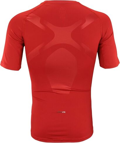 adidas Techfit Fitted Short Sleeve Top - Men's Multi-Sport XL Power Red in Saudi Arabia