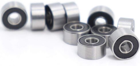 693RS اللون تحمل ABEC-3 3*8 4 ملم لهواية الكهربائية RC سيارة شاحنة 693 RS 2RS الكرات 693-2RS أسود مختومة in Kuwait