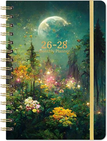 Planner 2026-2027 - Academic Planner, Jul. 2026 - Jun. 2027, 9" X 11", 2026-2027 Planners Weekly and Monthly, Calendar Planners with Colorful Monthly Tabs, Twin-Wire Binding, Holidays, Back Pocket in Saudi Arabia