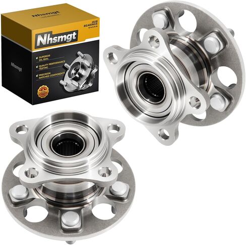 2X 512284 AWD Rear Wheel Hub Bearing Compatible with Toyota Highlander 2004-2013, Venza 2009-2015, for Lexus RX350 2007-2009, RX330 2004-2006, RX400h 2006-2008 5 Lug Without ABS in Saudi Arabia