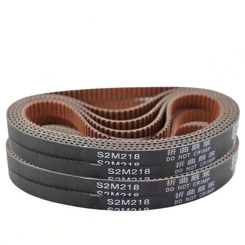 S2M164 S2M166 Timing Belt G Motor Tools Pulley Circular Teeth Rubber 1Pcs(S2M166,10mm) in Saudi Arabia