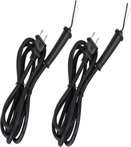 سلك بديل لأداة الطاقة 6.5FT 18 AWG لمنشار ماكيتا الحرفي، مع نهايات مجردة وحذاء تخفيف الضغط المطاطي in Kuwait