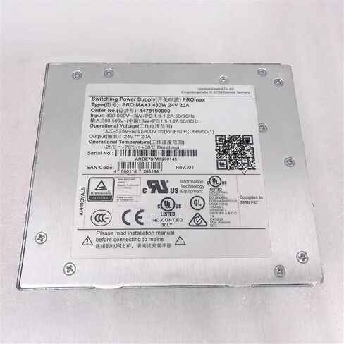 1PCS 1478190000 PRO MAX3 480W 24V 20A Switching Power Supply in Saudi Arabia
