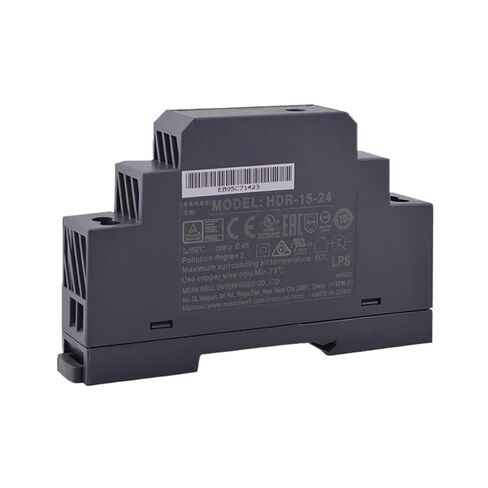 HDR-15-5 12W Ultra Slim Step Shape DIN Rail HDR-15 5V 2.4A in Saudi Arabia