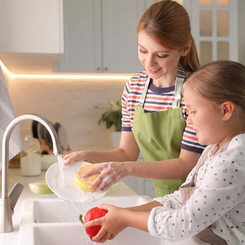 12 Pcs Lemon Printed Sponges Bulk Fruit Slices Dish Cleaning Sponges Household Non Scratch Reusable Absorbing Cleaning Scrub Tools for Washing Dishes, Cookware, Tubs, Sinks in Saudi Arabia