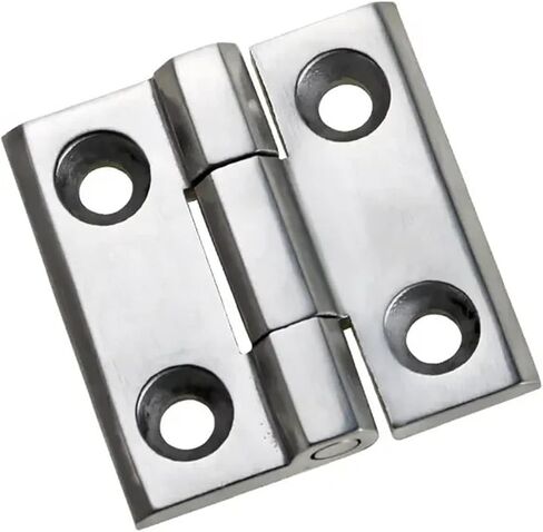 304 Stainless Steel Heavy-Duty Thick Hinge for Industrial Machinery Heavy-Duty Equipment Hinges 1Pcs(50x50x6mm) in Saudi Arabia