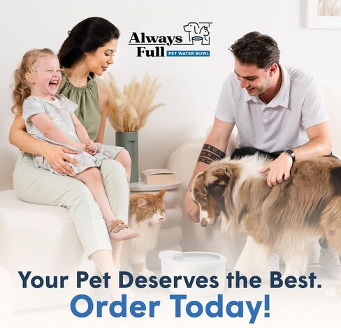 مرشحات قطنية لوعاء الماء الخاص بالحيوانات الأليفة Always Full® | يحبس الحطام والشعر والشوائب، سهل الاستبدال، 6 عبوات من المرشحات تسمح بما يصل إلى 6 أشهر من الاستخدام، فلتر وعاء الماء للقطط والكلاب - 0.12 رطل in Kuwait