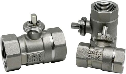 DN15 DN20 DN25 Motorized Stainless Steel Ball Valve Body Electric Thread 1Pcs(DN25) in Saudi Arabia