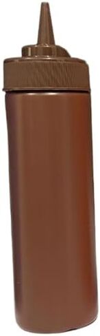 bark and lindy Rainbow Colors BPA Free Food Prep 12 oz Plastic Condiment Squeeze Bottle with Twist On Cap for Hot Sauces Ketchup Mustard Mayo Bundle of 5 Colors in Saudi Arabia