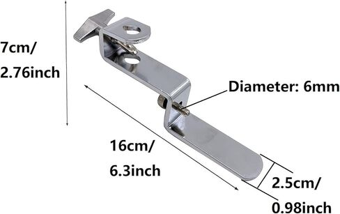 Jiayouy Rhythm Watch Holder Metal Drum Metronome Mount Holder Compatible with Rw200, Rw105 and Rw100 in Saudi Arabia