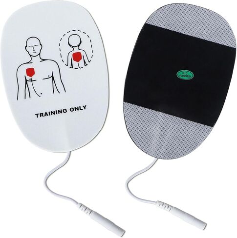 وسادات تدريب XFT AED، 5 أزواج من وسادات تدريب XFT Mini AED (وسادات البالغين والأطفال)، تستخدم لـ XFT-D0009، XFT-120N، XFT-120NB، XFT-120GA، وسادات تدريب بديلة AED in Saudi Arabia