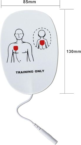 وسادات تدريب XFT AED، 5 أزواج من وسادات تدريب XFT Mini AED (وسادات البالغين والأطفال)، تستخدم لـ XFT-D0009، XFT-120N، XFT-120NB، XFT-120GA، وسادات تدريب بديلة AED in Saudi Arabia
