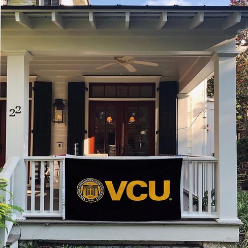 Desert Cactus Virginia Commonwealth University VCU Flag - 3 x 5 Feet Rams Flag, Indoor/Outdoor Durable Fabric, 100% Polyester Design (Style 7) in Saudi Arabia