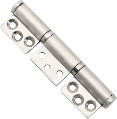 Stainless Steel 360 Degree Pivot Flag Hinge Industrial Electrical Heavy-Duty Thickened Built-in Hinge 1Pcs in Saudi Arabia