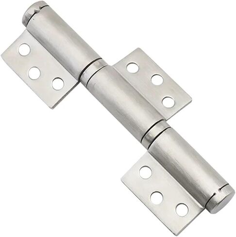 Stainless Steel 360 Degree Pivot Flag Hinge Industrial Electrical Heavy-Duty Thickened Built-in Hinge 1Pcs in Saudi Arabia
