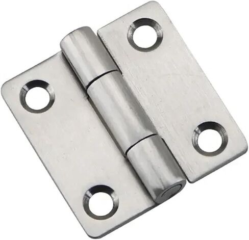2 Inch/3 InchFurniture Hardware Load Bearing Hinge 304 Stainless Steel Industrial Cabinet Door Hinge 1Pcs(75x75mm) in Saudi Arabia