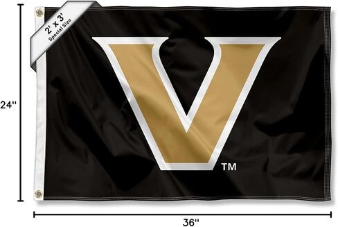 Vanderbilt Commodores Small 2x3 Foot Flag in Saudi Arabia