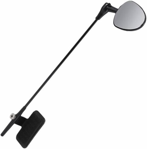 Bike Helmet Rearview Mirror Cycling Rear View Mirror Rearview Mirrors Cycling Accessories for Bike Motorcycle(Black) in Saudi Arabia