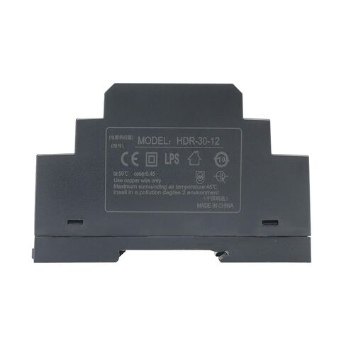 HDR-30-24 24V 1.5A 36W فائق النحافة DIN Rail مزود الطاقة على شكل خطوة للأتمتة الصناعية (36W، 24V 1.5A) in Kuwait