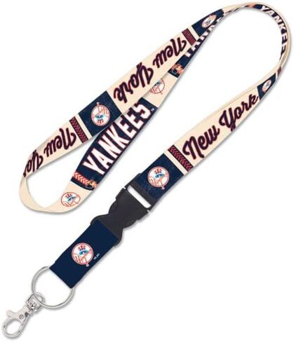 WinCraft New York Yankees Lanyard Cooperstown with detachable buckle 1" in Saudi Arabia