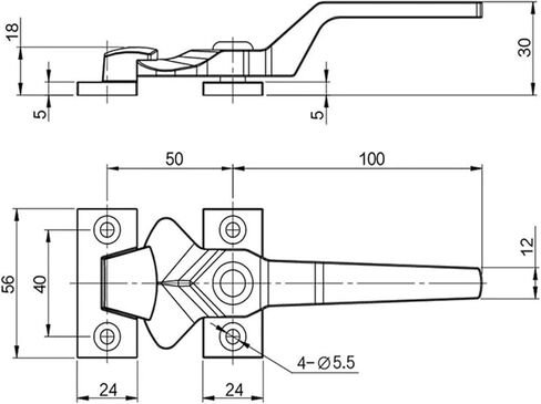 Metal Handles,304 Stainless Steel Closed Door Handle Commercial Kitchen Commonly Used in Industrial Heavy Engineering in Saudi Arabia