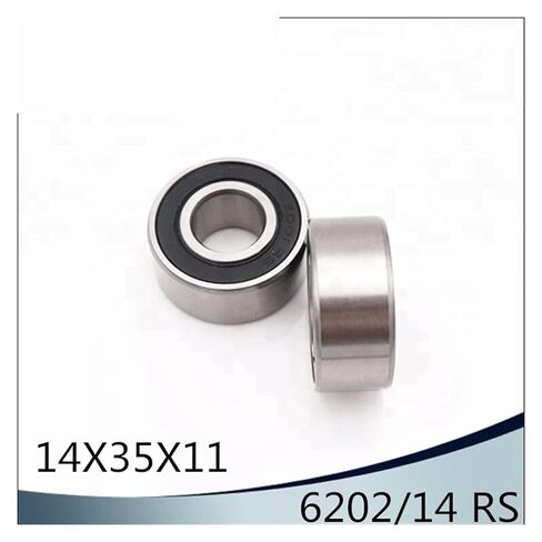6202/14 2RS غير قياسي 143511 محامل كروية 14 * 35 * 11 ملم ABEC-1 (5 قطع) in Saudi Arabia