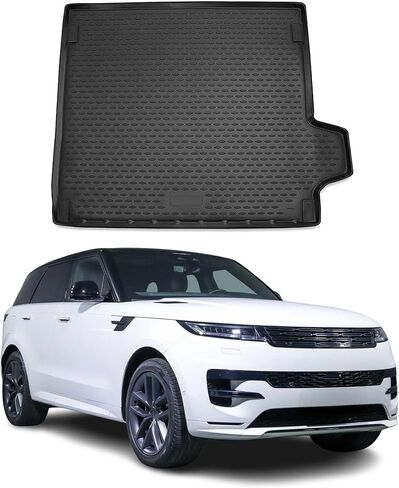 OMAC Floor Mats for Land Rover Range Rover Sport 2006-2013 Car Mats All Weather 3D Custom Fit Rubber Mat Waterproof Odorless TPE Floor Liners Laser Measured Non-Slip (Black) in Saudi Arabia