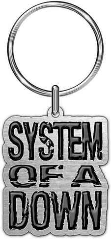 System Of Down Keyring Keychain Band Logo Official Metal in Saudi Arabia