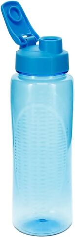 Plastic Water Bottles 24 oz Blue and Green, Flip-Top Lid BPA Free, 2-Pack Sports Work Out Daily Use Multicolor Bundle in Saudi Arabia