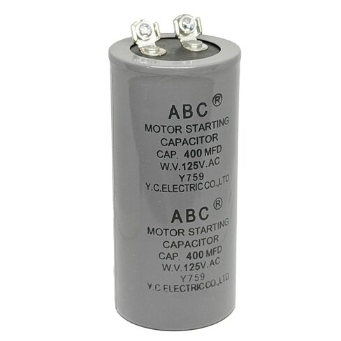 2 قطعة ABC CD60 مكثف 400 فائق التوهج 125VAC 400MFD موتور بدء مكثف HVAC in Kuwait