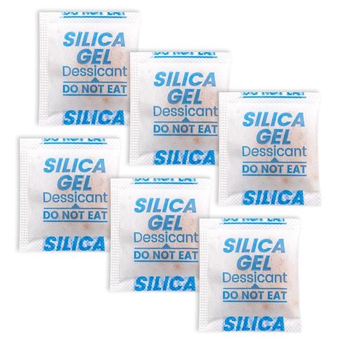 50PCS 2g Silica Gel Packets, Moisture Absorbers Desiccant Packs for Storage, Clothes, Shoes, Electronics, 3D Printer Filament, Jewelry, Spices, Safes, Tools in Saudi Arabia