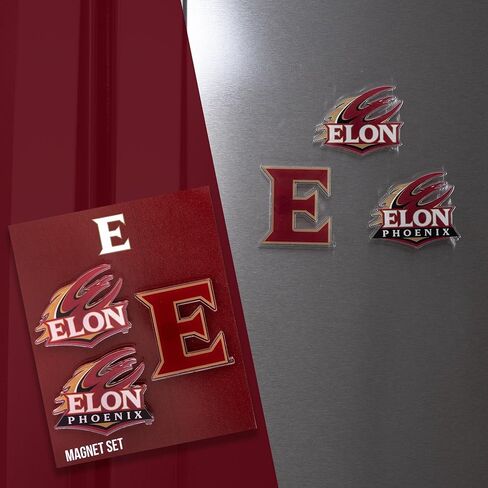 Desert Cactus Elon University Acrylic Magnet 3 Pack EU Phoenix Decorative Design Officially Licensed (Magnet Set A) in Saudi Arabia