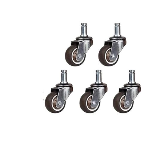 5 Pieces/lot 1.5 inch Computer Chair/Swivel Chair Accessories Lifting Office Chair Wheel/Swivel Wheel Brake Chair(A-Universal-M11) in Saudi Arabia
