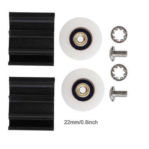 Greenhouse Door Wheel Replacement Kit, 22mm Halls Greenhouse Sliding Door Roller Set Harbor Freight Greenhouse Door Wheels Garden Replacement Accessories in Saudi Arabia