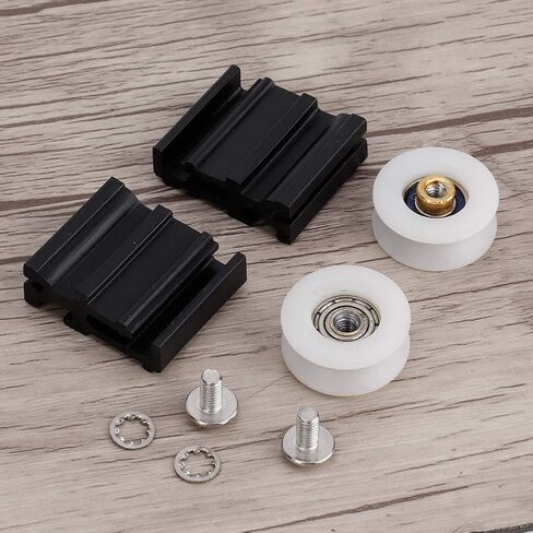 Greenhouse Door Wheel Replacement Kit, 22mm Halls Greenhouse Sliding Door Roller Set Harbor Freight Greenhouse Door Wheels Garden Replacement Accessories in Saudi Arabia