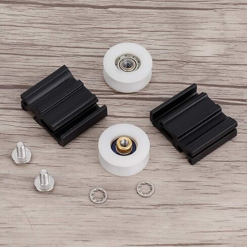 Greenhouse Door Wheel Replacement Kit, 22mm Halls Greenhouse Sliding Door Roller Set Harbor Freight Greenhouse Door Wheels Garden Replacement Accessories in Saudi Arabia