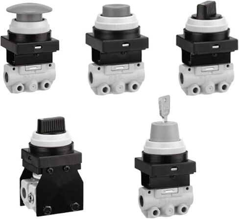 2/3 Port Mechanical Valve VM130-01-00A/01A/30RA/30GA/30YA/30BA/32RA/32GA/32YA/32BA 1Pcs(VM130-01-30YA) in Saudi Arabia