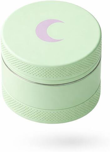 Brando Moon 1.5 inch Black with Pink Moon Kitchen Crusher - 3 Piece Small Metal Matte Crusher in Kuwait