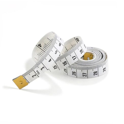 2 Pack 60 Inch Double-Sided Tape Measure - Reversible Ruler for Sewing, Tailoring, Dressmaking & Craft Projects (White) in Saudi Arabia