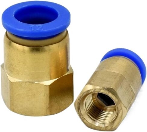 1/8 ''1/4'' 3/8 ''1/2'' موضوع تركيب الأنابيب المشتركة خرطوم 4 مللي متر 6 مللي متر 8 مللي متر 10 مللي متر 12 مللي متر تركيبات موصل هوائي 1 قطعة (12 مللي متر ، 1/2 بوصة) in Kuwait
